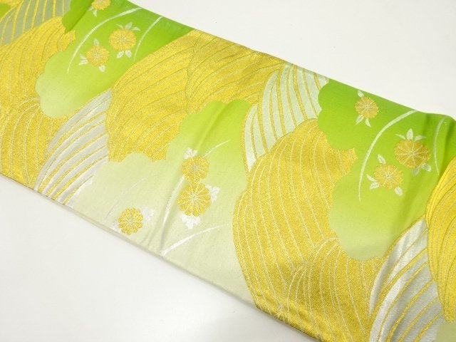 Japanese Kimono / Antique / Fukuro Obi Silk